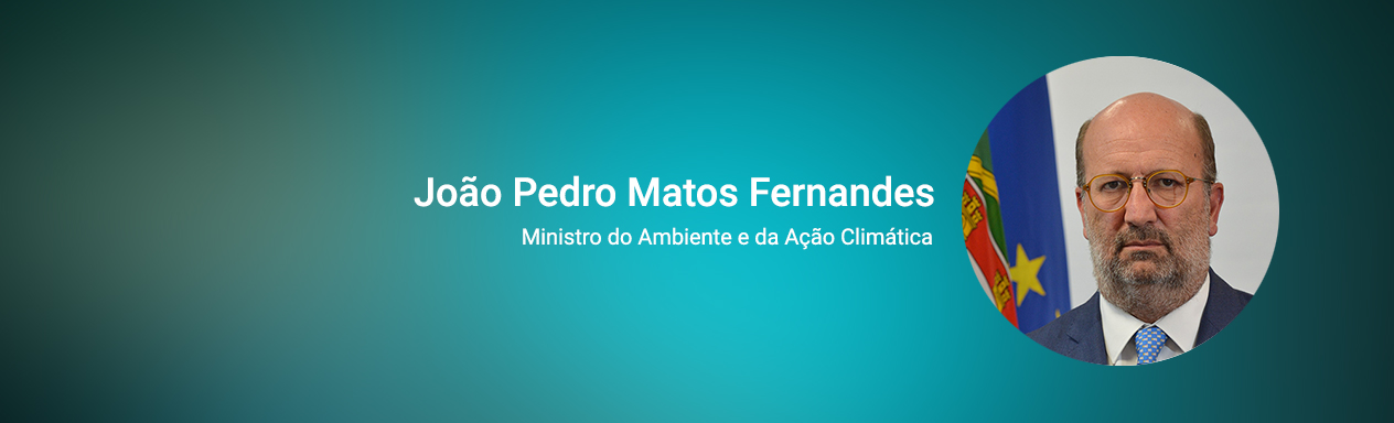 Ministro do Ambiente e da Ação Climática, João Pedro Matos Fernandes,