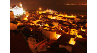 VISTA NOCTURNA DA CIDADE DE LISBOA, VENDO-SE O RIO TEJO, MALTE JAEGER / LUSA