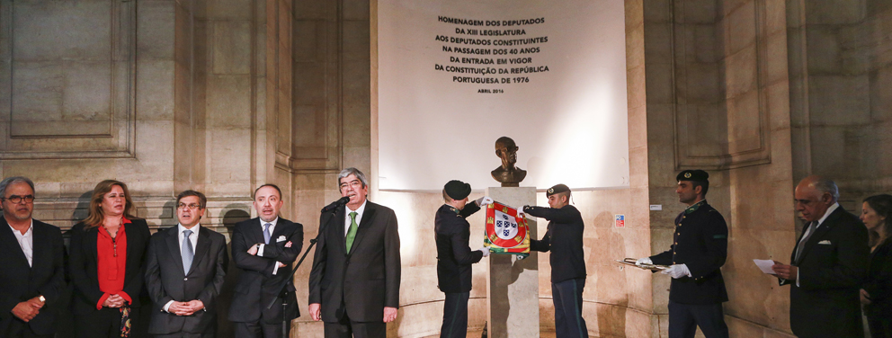 Homenagem a Henrique de Barros em 2016