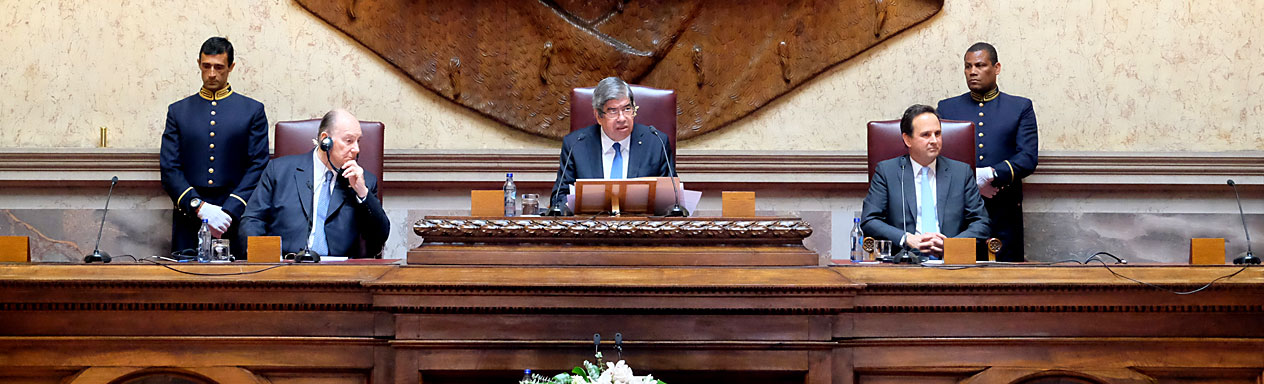 Cerimónia de Boas-Vindas a Sua Alteza o Aga Khan