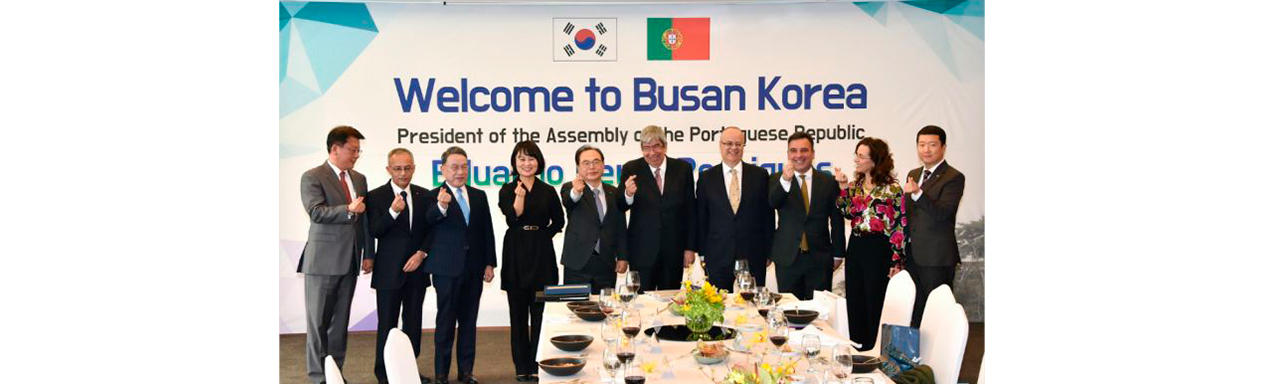 Almoço na Coreia