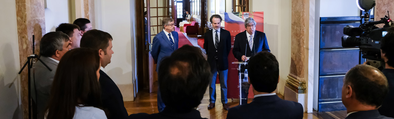 Cerimónia de Inauguração da Exposição "240.º Aniversário de Relações Diplomáticas Rússia - Portugal"