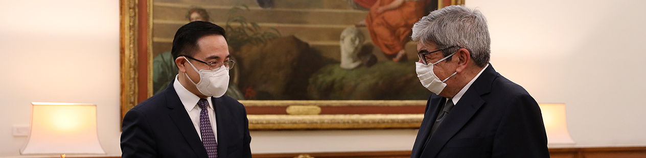 Audiência ao Embaixdor da República Popular da China