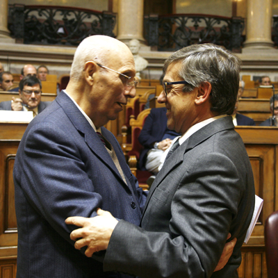 Manuel Sérgio e Jorge Lacão