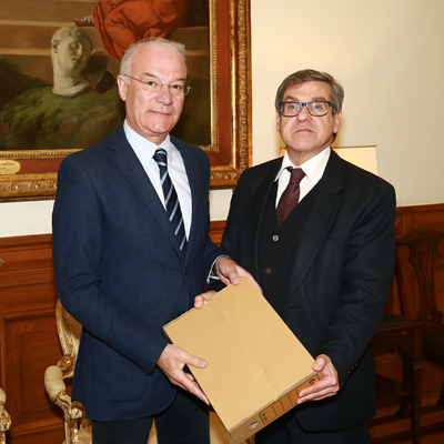 Arménio Carlos e Jorge Lacão