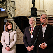 José Manuel Pureza na Sala do Senado