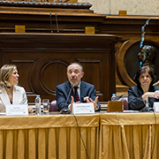 José de Matos Correia a discursar