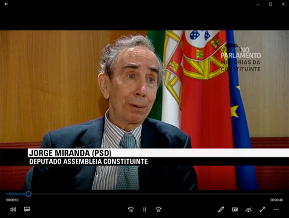 Jorge Miranda - Deputado Constituinte